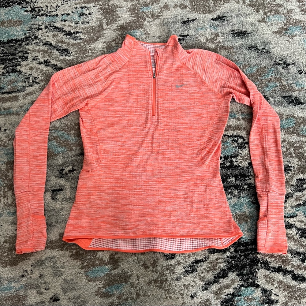 🍎 3/$30 Nike Dri-Fit Heat Gear ¼ Zip Jacket